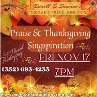 Mark Appearing at Thanksgiving Singspiriation!