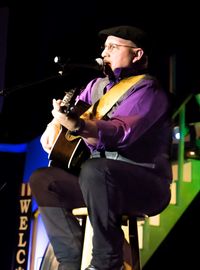 Mark Performing at Morgan's Music Junction