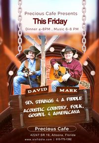 Six Strings & A Fiddle - Dinner and some Tunes!