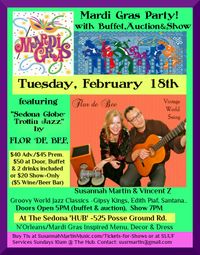 Mardi Gras Party with Globe Trottin' Jazz!