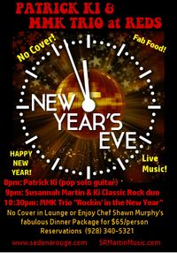 NY's Eve at Reds with Patrick Ki & MMK Trio