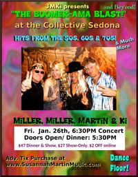 3MKi's "Boomer-ama Blast!" Dinner-Show-Dance & HABITAT for HUMANITY Benefit