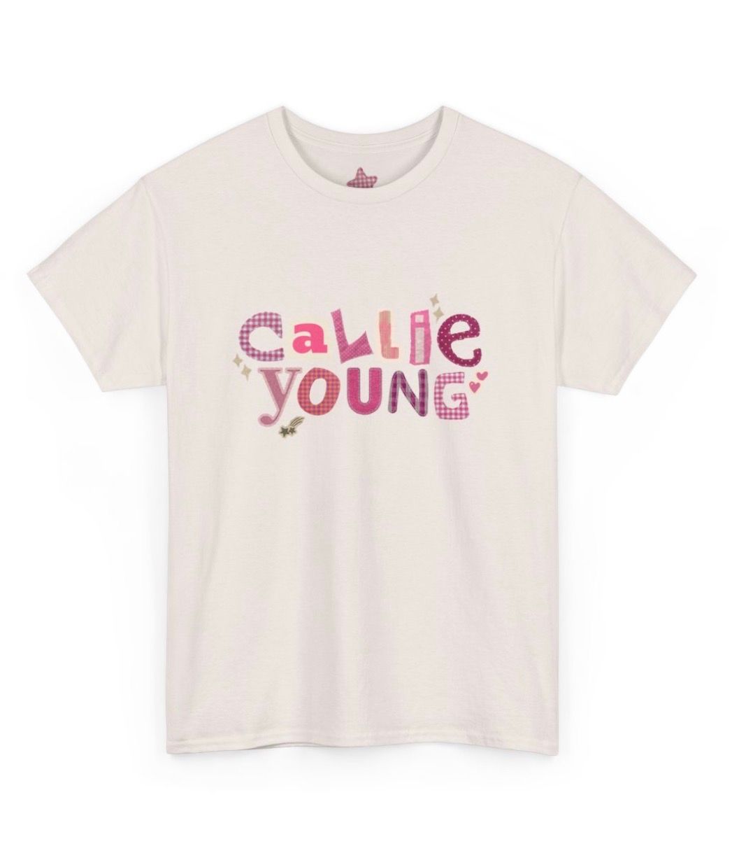 limited Callie Young first show tee 💕