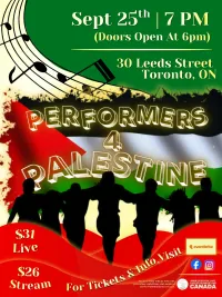 Performers 4 Palestine