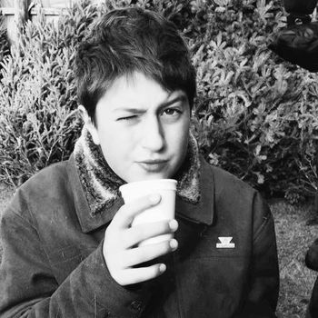 Seb- The kid in Garbage all grown up  2015
