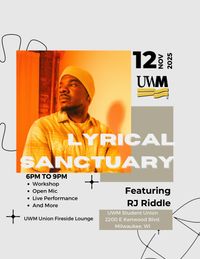 RJ Riddle @ Lyrical Sanctuary 