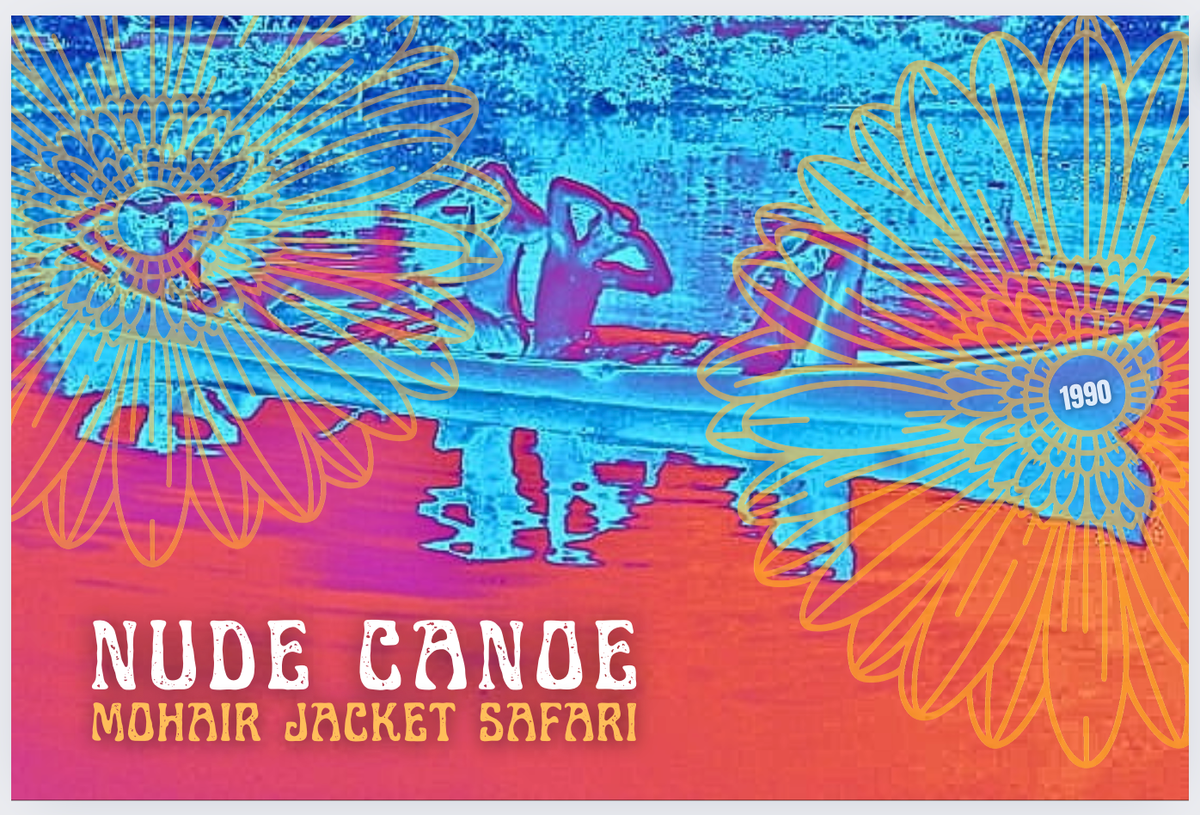 Mohair Jacket Safari sticker (3"x2")