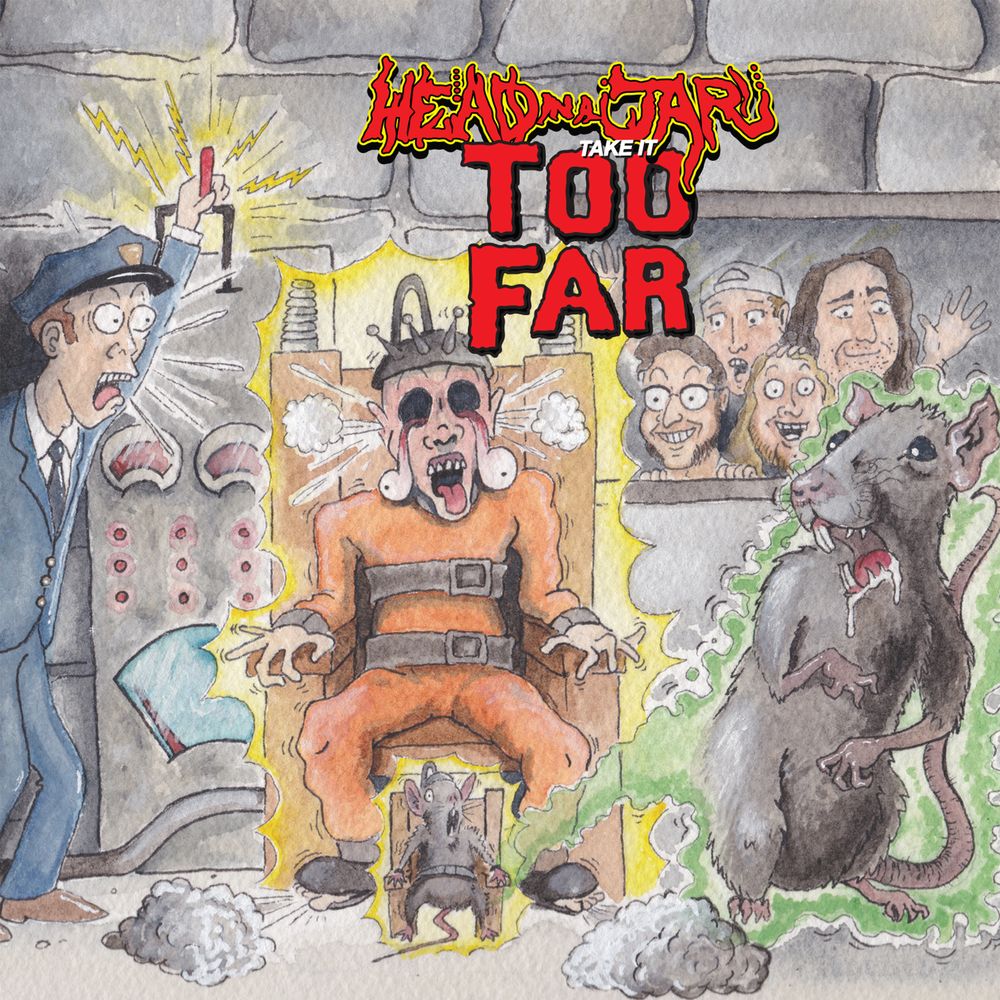head in a jar take it too far ep cover