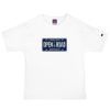 Men's Champion Heritage T-Shirt | T105 - White/Navy