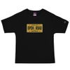 Men's Champion Heritage T-Shirt | T105 - Black/Yellow