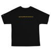 Men's Champion Heritage T-Shirt | T105 - Black/Yellow
