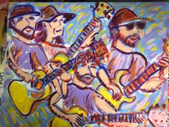 Danny Savage -  - Painting by Steve Paquin
