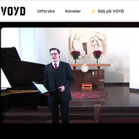 Julkonsert streamad
