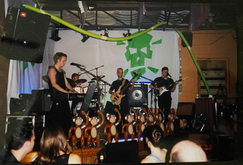 Dr. Teeth CD release party. Presentation is key
