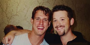 Jeff Queen and me at the Boston Blast premiere
