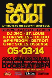 Say it Loud: A tribute to James Brown, the Godfather of Soul