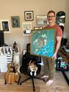 Framed Tidal Haven Art Print