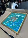Framed Tidal Haven Art Print