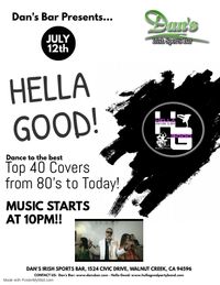 Hella Good & Dan's Bar!