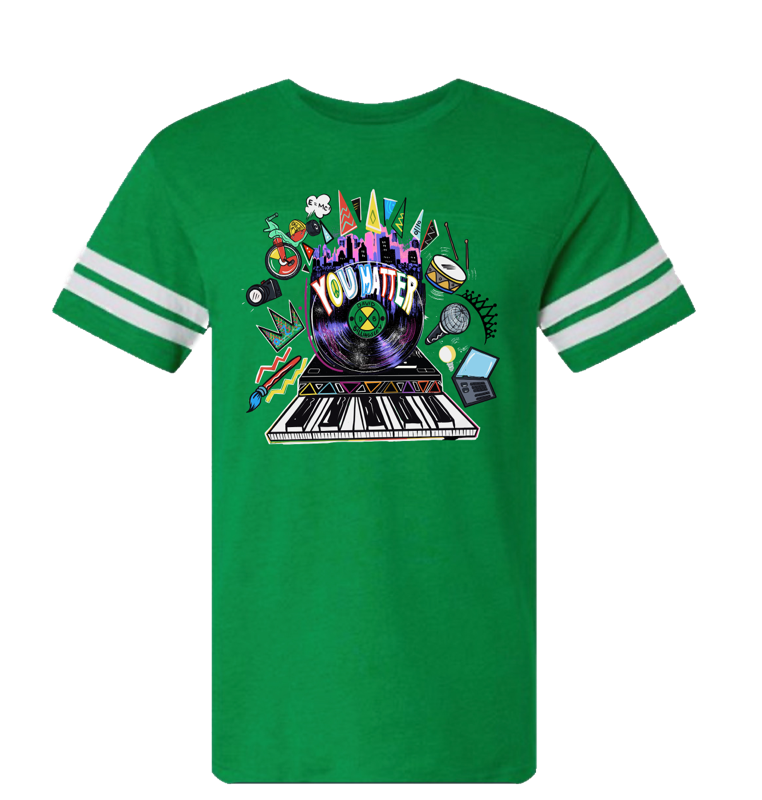You Matter Football Jersey Tee
