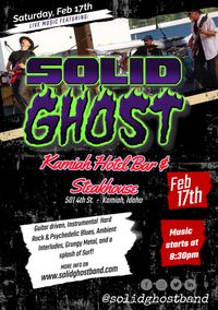 Solid Ghost @Kamiah Hotel Bar & SteakHouse 
