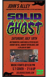 Solid Ghost LIVE at John's Alley Tavern