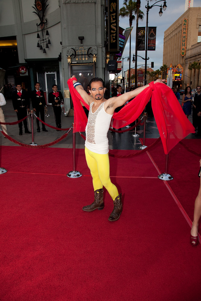 The World’s No.1 Superstar®, Sidow Sobrino, makes his grand entrance on the red carpet at TCL Chinese Theatre (formerly Grauman’s Chinese Theatre), Hollywood, Ca