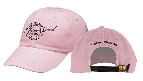 Hat BLK Logo - Pink