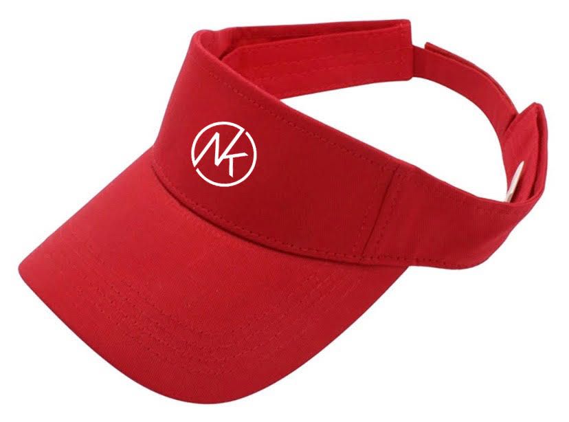 NicFit  Unisex Visor (Red)