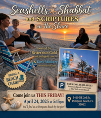 Scriptures in the Sand.. Shabbat Bible Study on the Beach
