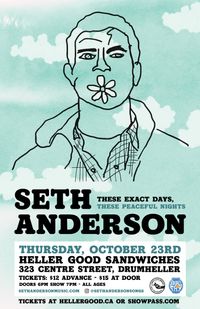 "These Exact Days, These Peaceful Nights" Western Canadian Album Release Tour (w/band)