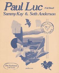 The Funhouse at Mr. Smalls  w/ Paul Luc, and Sammy Kay (All Ages)
