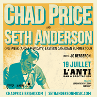 L'Anti w/ Chad Price, and Jo Bergeron