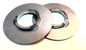 Trailing arm weight jacker spring plate
