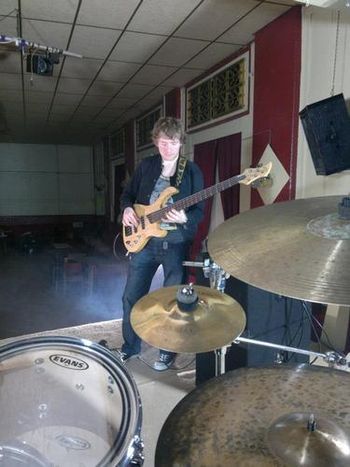 Dan, video shoot at Newbridge Memo, 2012

