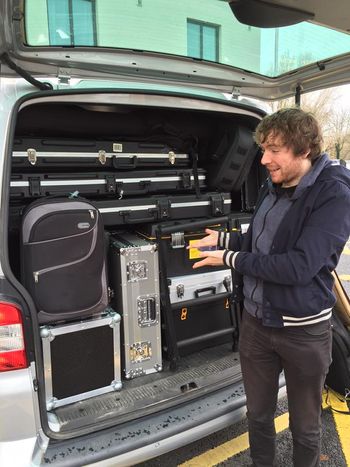 Dan Nelson's packing skills, Birmingham, November 2015

