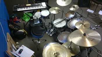 Rehearsals at Music Box Rehearsal Studio 2012
