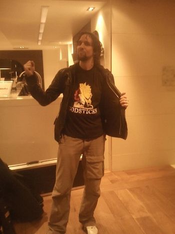 Marco Minneman, Aristocrats tour March 2012
