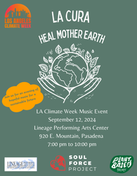La Cura: Soul Force World Music Event for Climate Week LA
