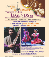 Sitar Recital by Paul Livingstone & Kathak Dance by Mukti Shri 