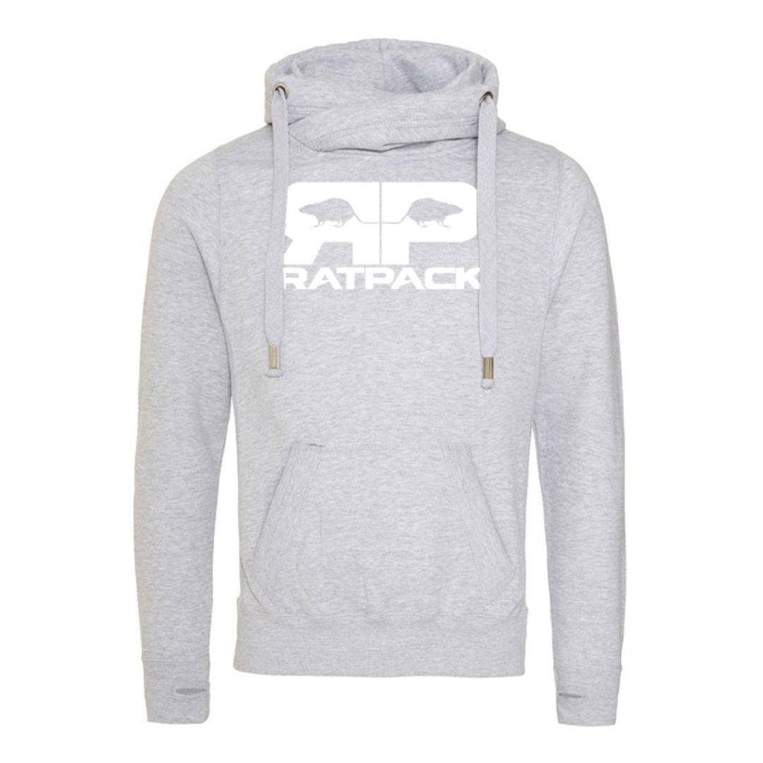 Cross Neck Pullover Hoodie - RatPack