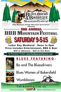 Blues, Brews and BBQ Mountain Festival