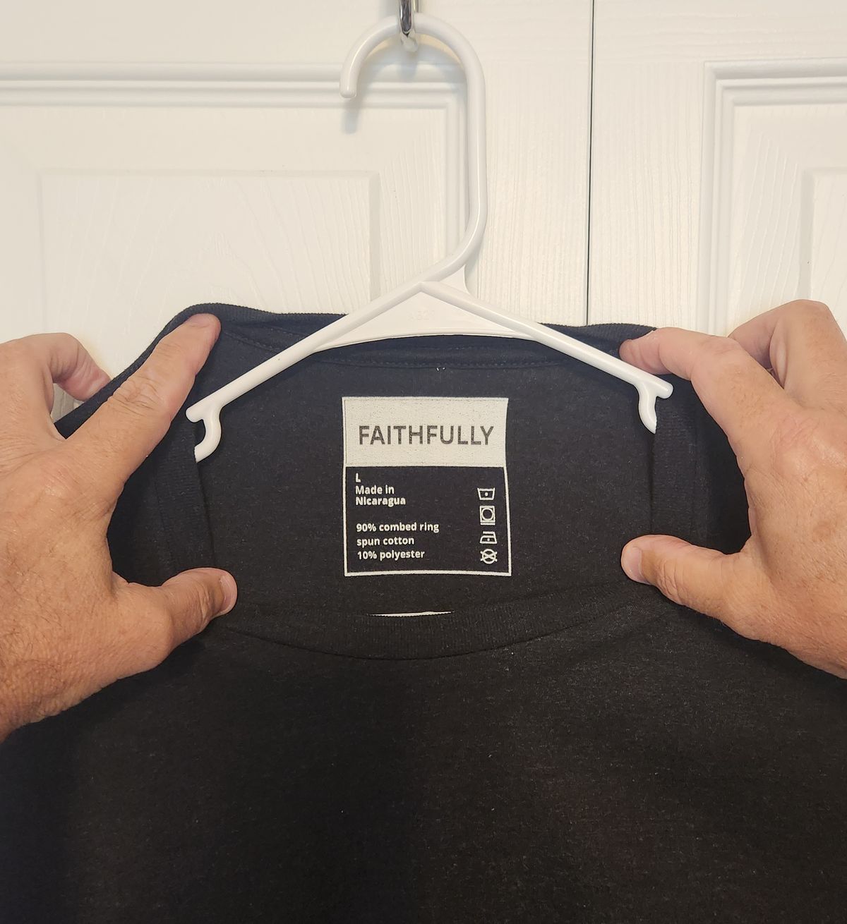 (Black) Faithfully Apparel Short Sleeve T-Shirt