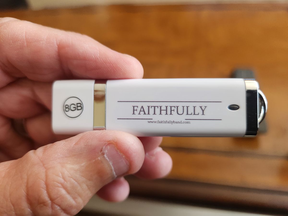 Faithfully (Loaded) USB Music Drive: