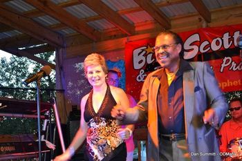 Billy performing with the Party Prophets at Boom Boom's in N. Myrtle Beach on Sept 15, 2012
