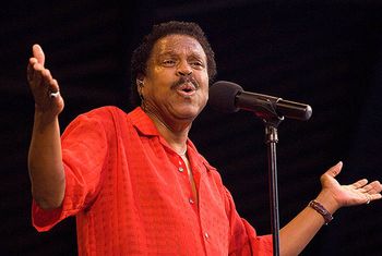Billy performing in Mt Airy, NC at Blackmon Amphitheater on June 11, 2007
