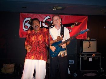 Billy and Randy Floyd rockin' out at O'hara's in Charlotte in 2005
