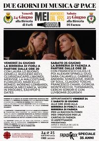 Due giorni di musica e pace