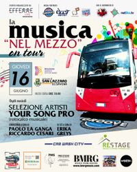 La musica nel mezzo, on tour