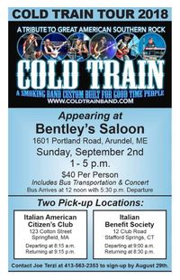 Bentley's Saloon presents Cold Train